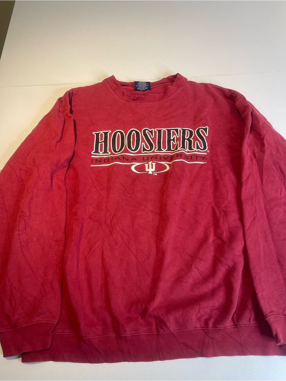 Indiana Hoosiers Red Crewneck Sweatshirt